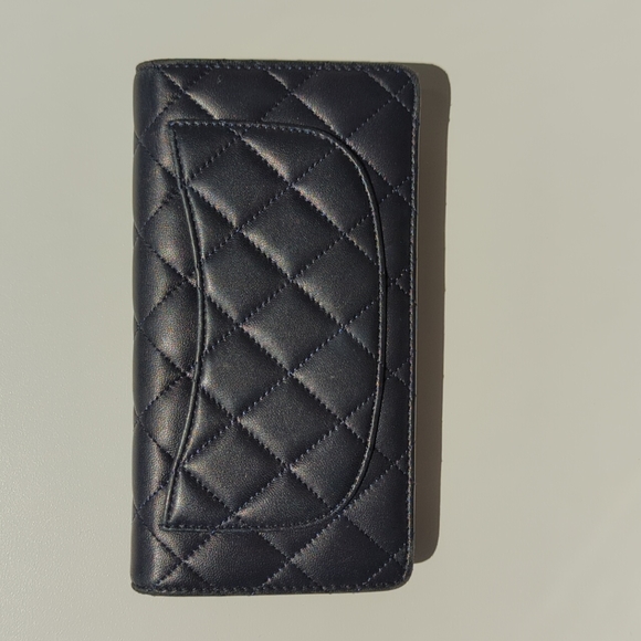 Authentic Chanel long flap leather wallet - Picture 9 of 11